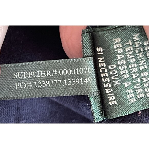 LRL Ralph Lauren Active Colorful Patch L/S Embroidered Top Lady Size XL - Picture 8 of 11